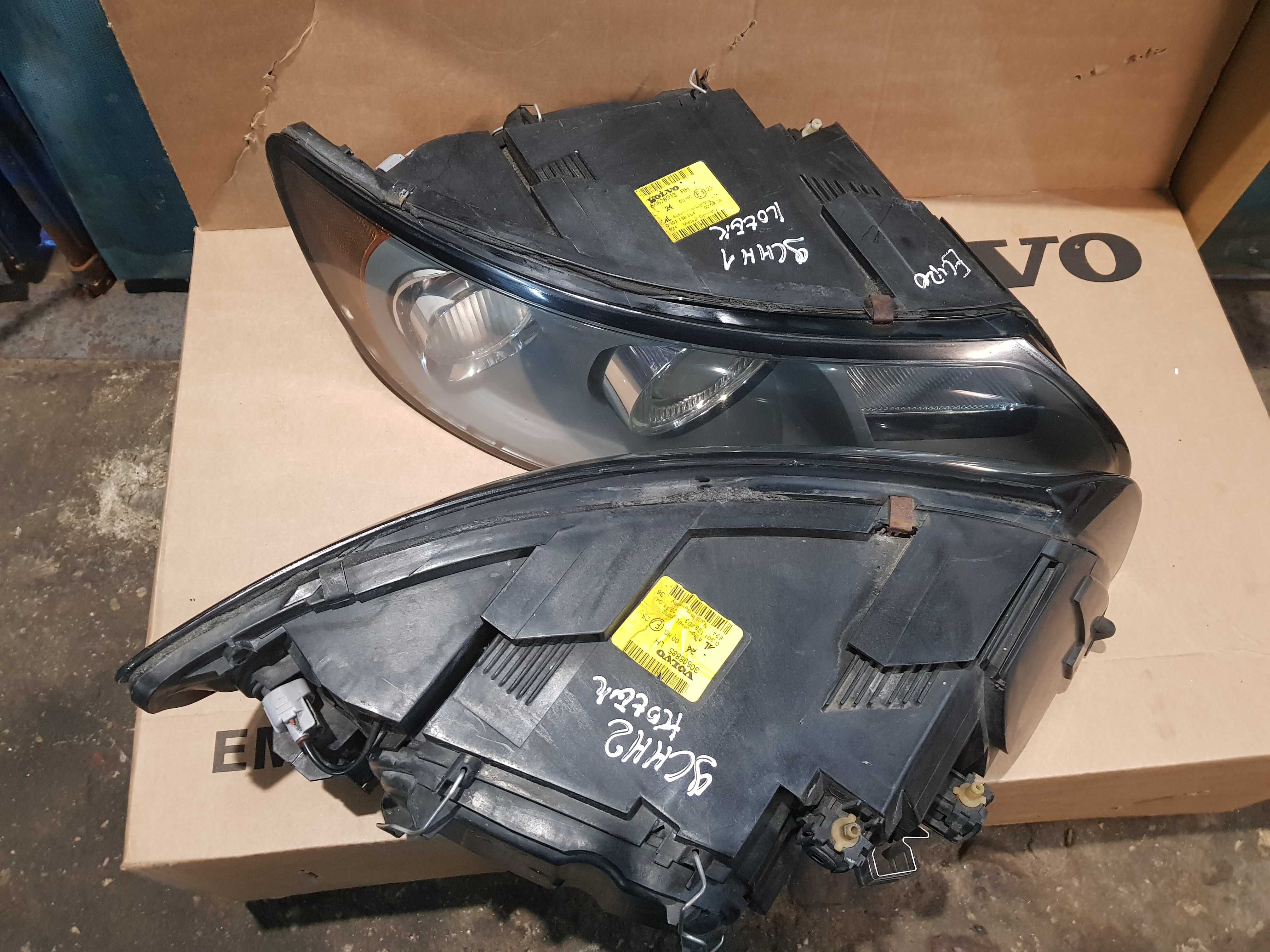 VOLVO S40 V50 Lampa Przód Reflektor EUROPA Oryginał CZĘŚCI RADOM