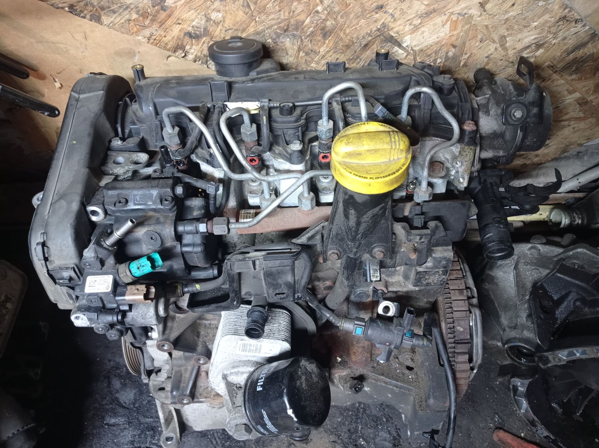 Двигун 1.5 dCi K9K834 Renault Dacia Nissan (ТНВД Delphi/Euro 5)