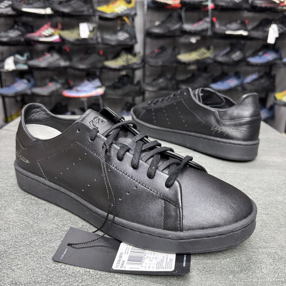 Чорні шкіряні кросівки Adidas Y-3 Stan Smith IG4036 ОРИГІНАЛ 100%
