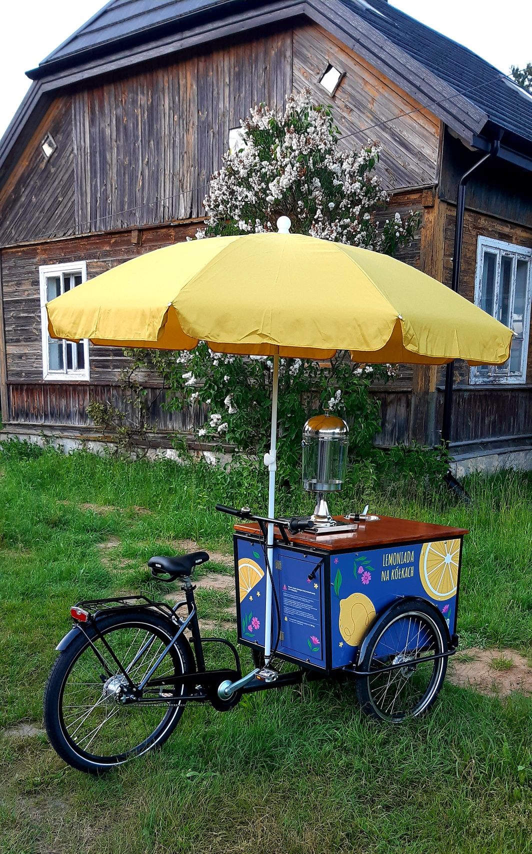 Riksza do Lemoniady, rower gastronomiczny "Lemoniada na kołach"