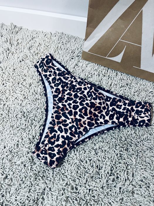 Majtki kapiekowe bikini damskie w panterke rozm M