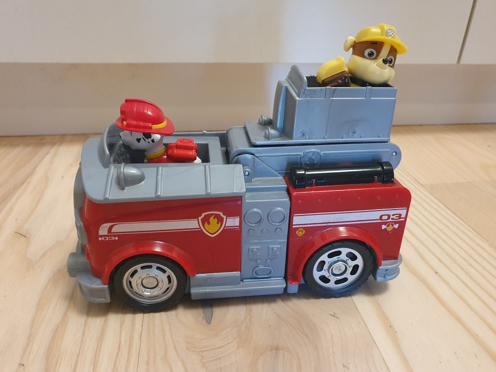 Psi Patrol wóz strażacki Marshalla z figurkami