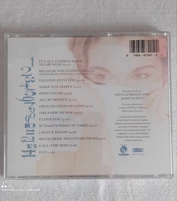 Celine Dion "Falling into you"