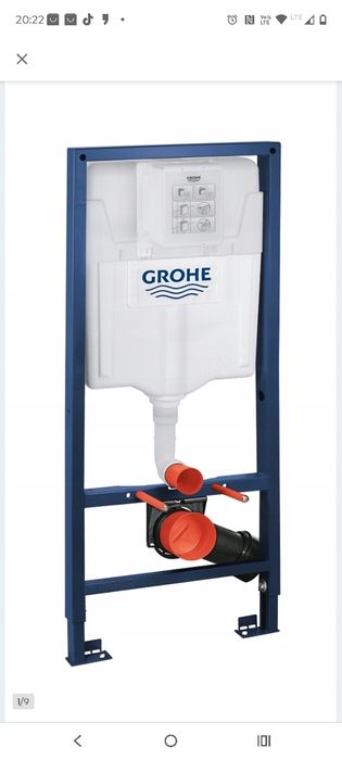 Stelaż pod tynkowy WC Grohe ostatnie sztuki