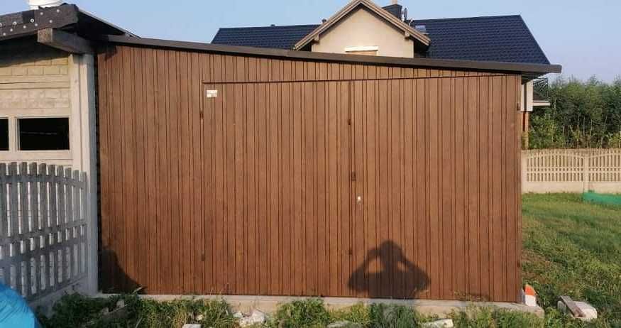 Garaż blaszany 4x6 ocynk Transport Montaż Gratis całe woj. śląskie