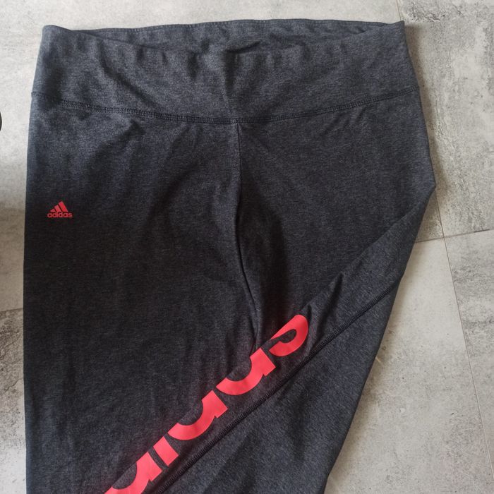 Spodnie damskie Legginsy Adidas Performance  climalite bawełniane