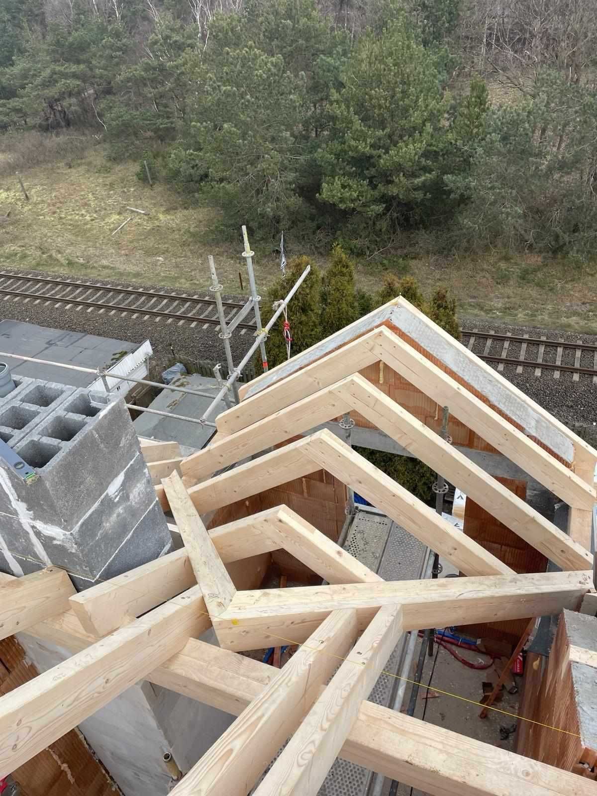 Wycięta Więźba Dachowa CNC – Drewno konstrukcyjne C24 KVH, dachy