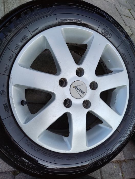 Koła Autec opony Dunlop 195/65/R15 5x114,3 - komplet Mazda Honda Kia