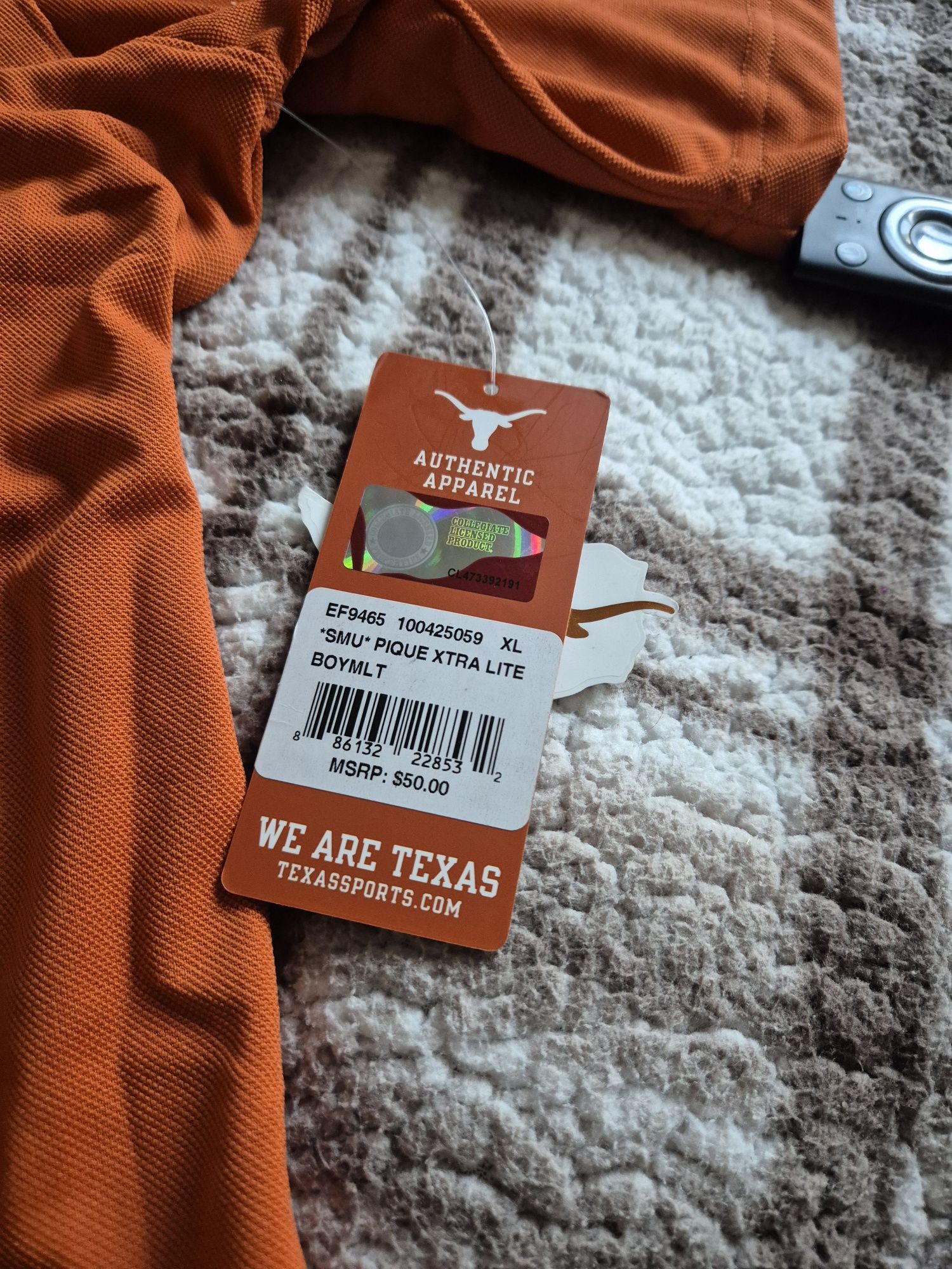 Nowa koszulka do Polo Antigua Texas polo Orange XL