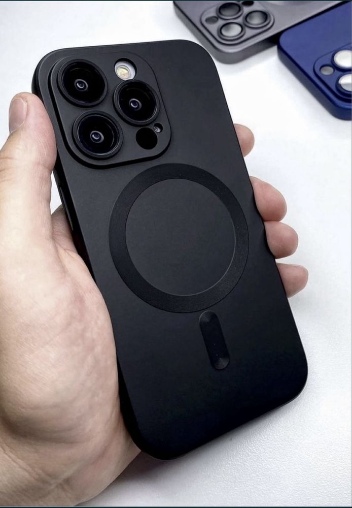  Чехол матовый на iPhone MagSafe/ Силіконовий чохол від iPhone X - 15