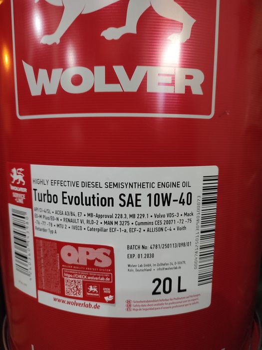 Моторне масло WOLVER 10w40, опт ціни, безкоштовна доставка, оригінал.