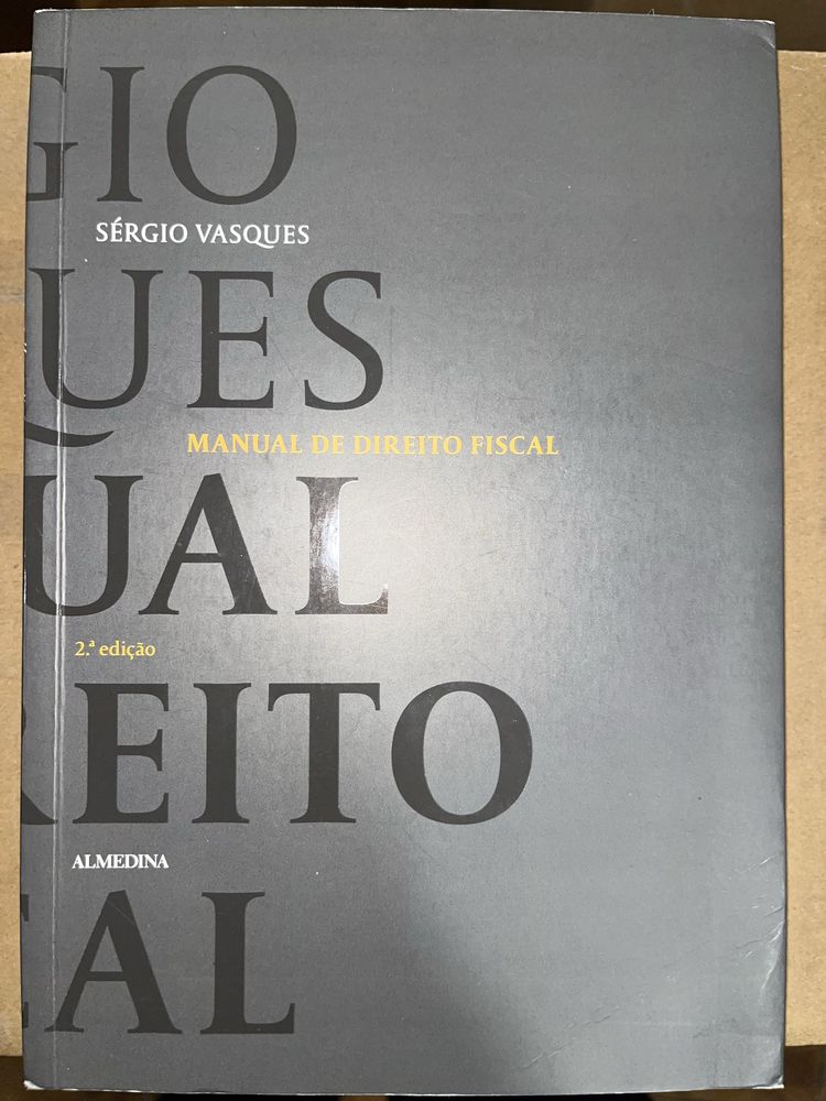 Manual de Direito Fiscal
