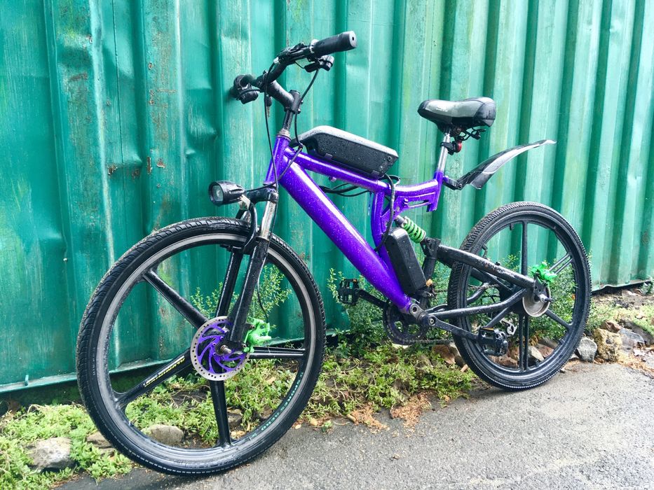 Електро велосипед  500 Watt на литих дисках