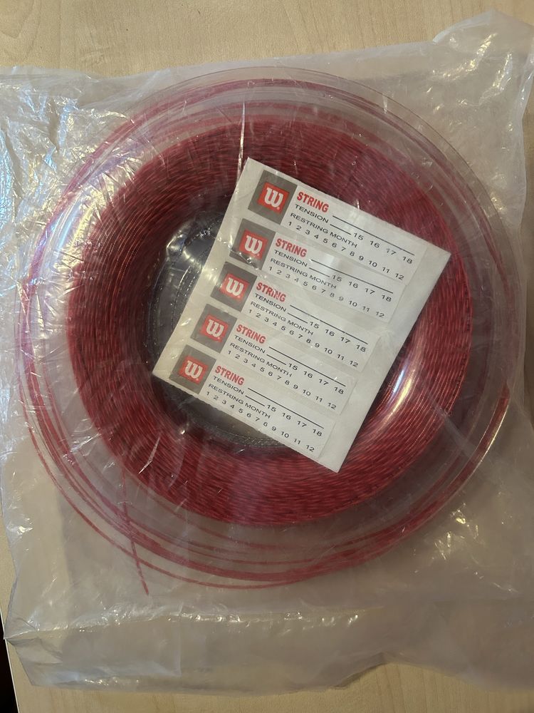 Rolo cordas de ténis Wilson Synthetic Gut Power 200m