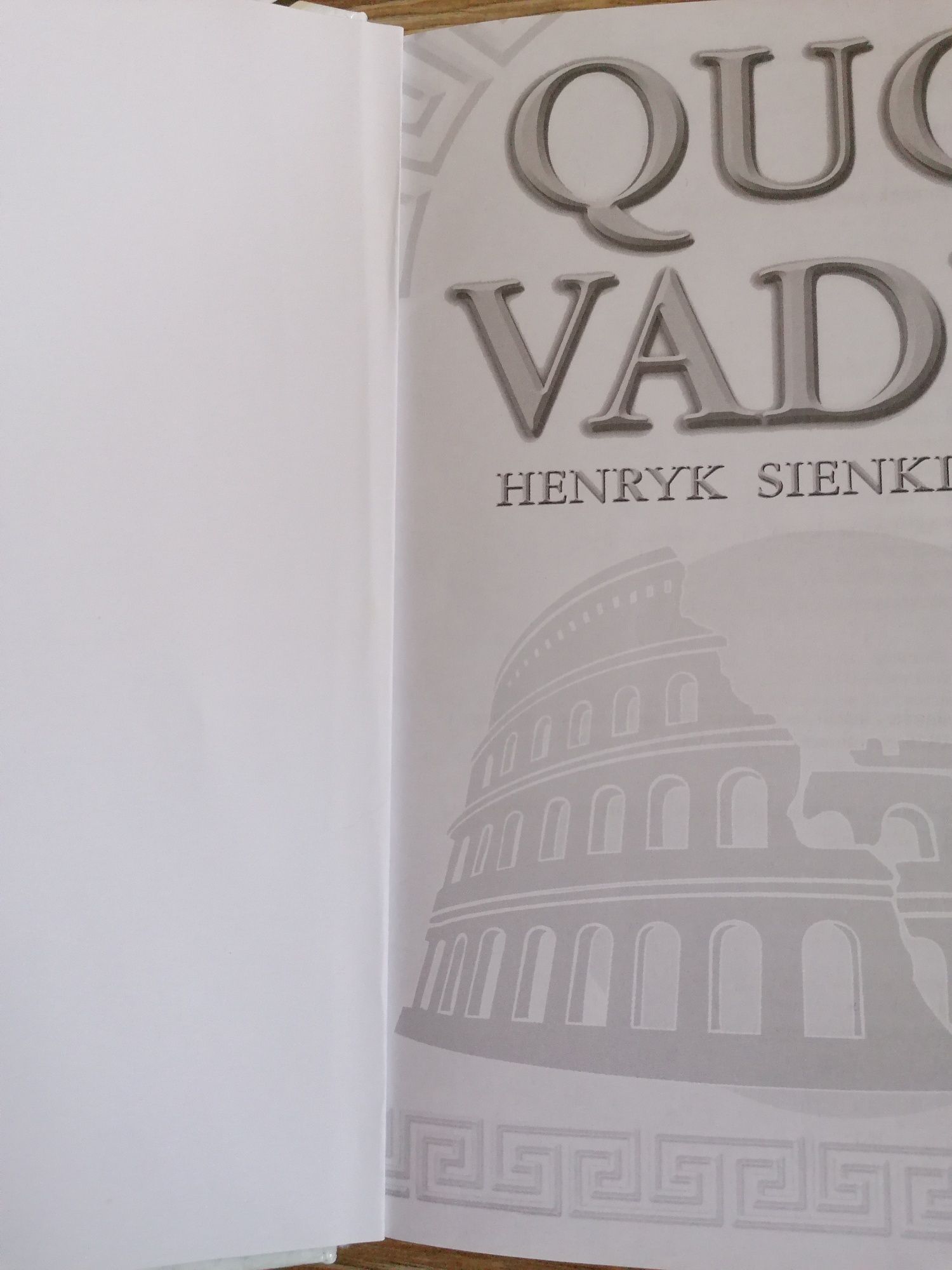 Quo Vadis Henryk Sienkiewicz