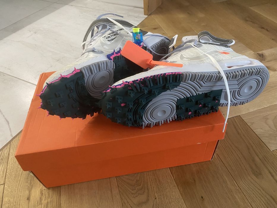 Nike air force off white mid sp 44.5