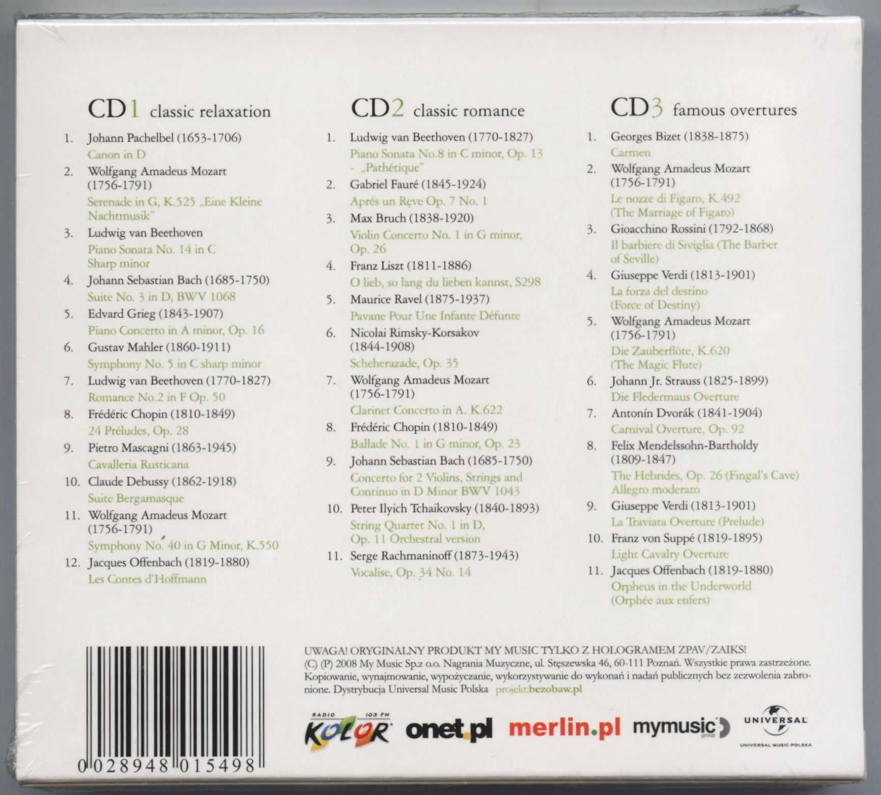 CD Classic & The City - 3CD