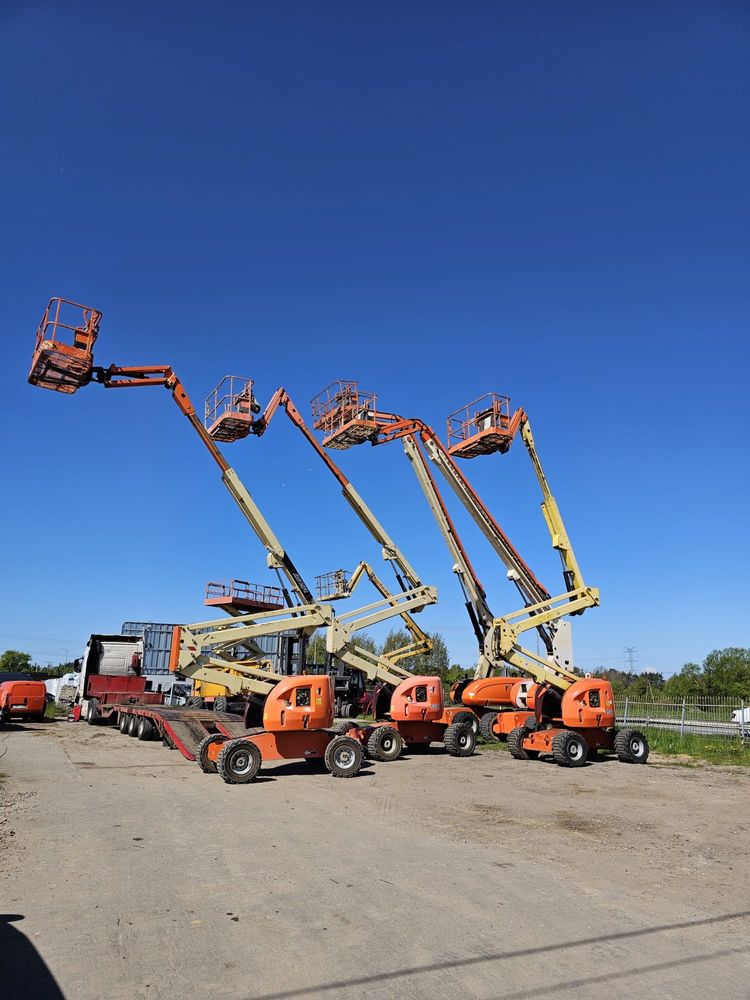 Wynajem podnosnika jlg 510 przegobowego teleskopowego