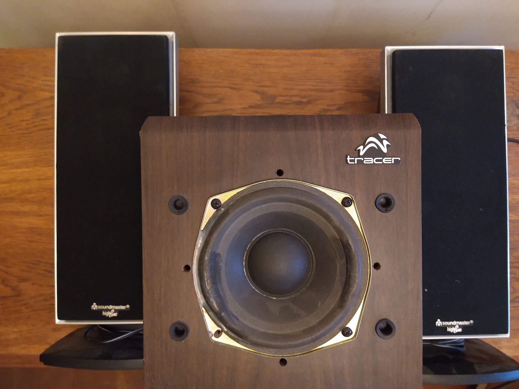 Tracer subwoofer aktywny i satelitki