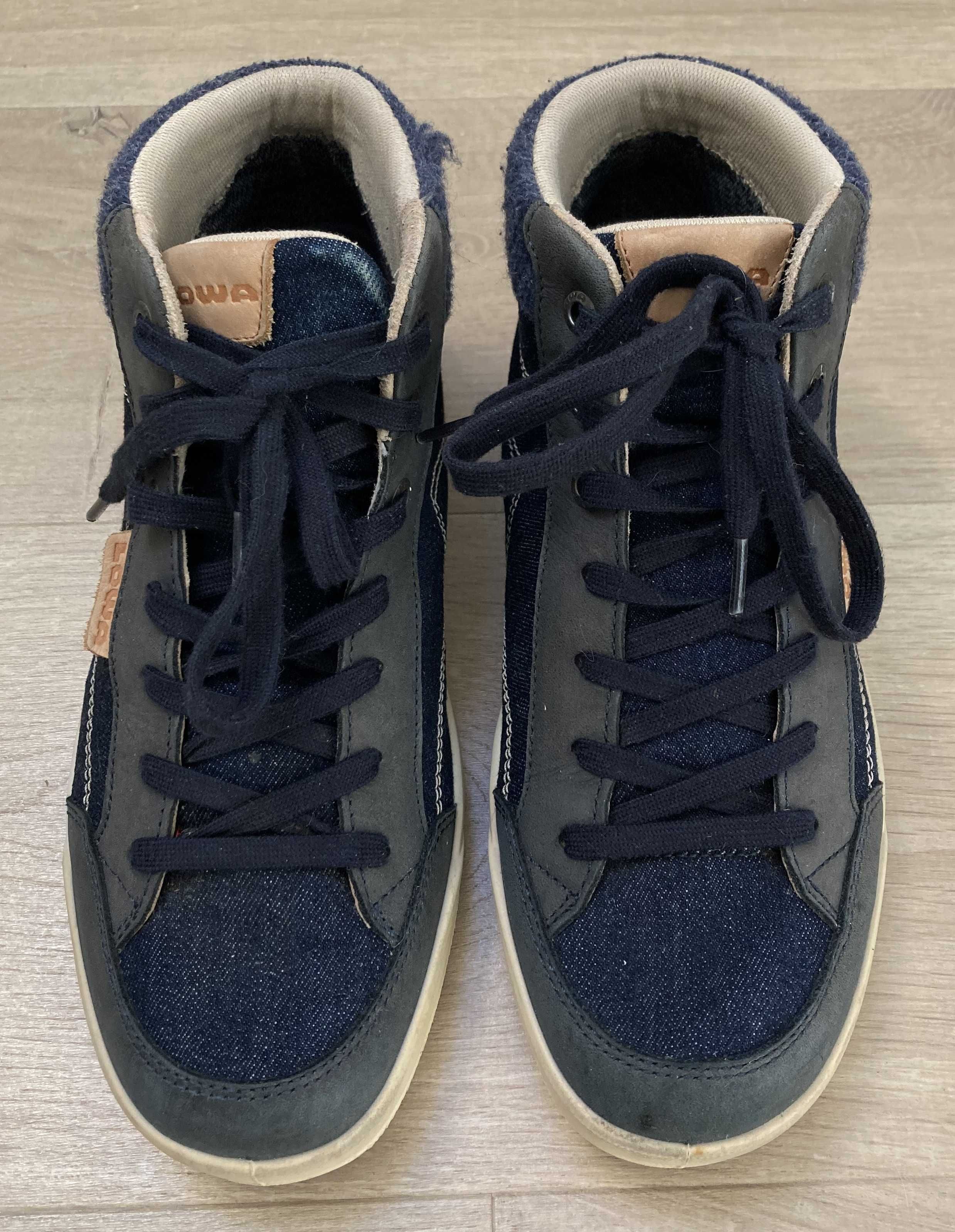 LOWA Maine GTX QC WS buty trekingowe trzewiki skóra rozm. 41