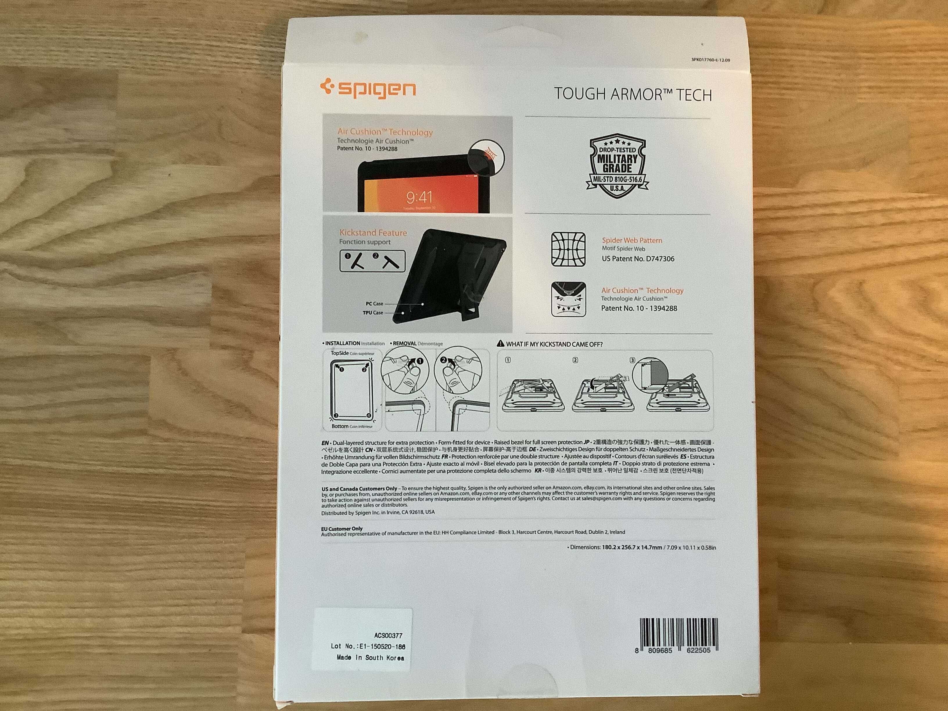 Spigen Tough Armor – etui do iPad 10,2' - nowy pudełko folia