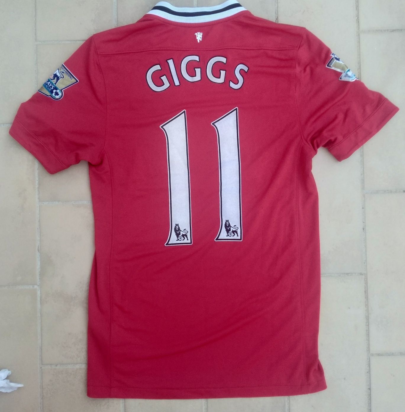 Camisola de Futebol do Manchester United do jogador Ryan GiGGS