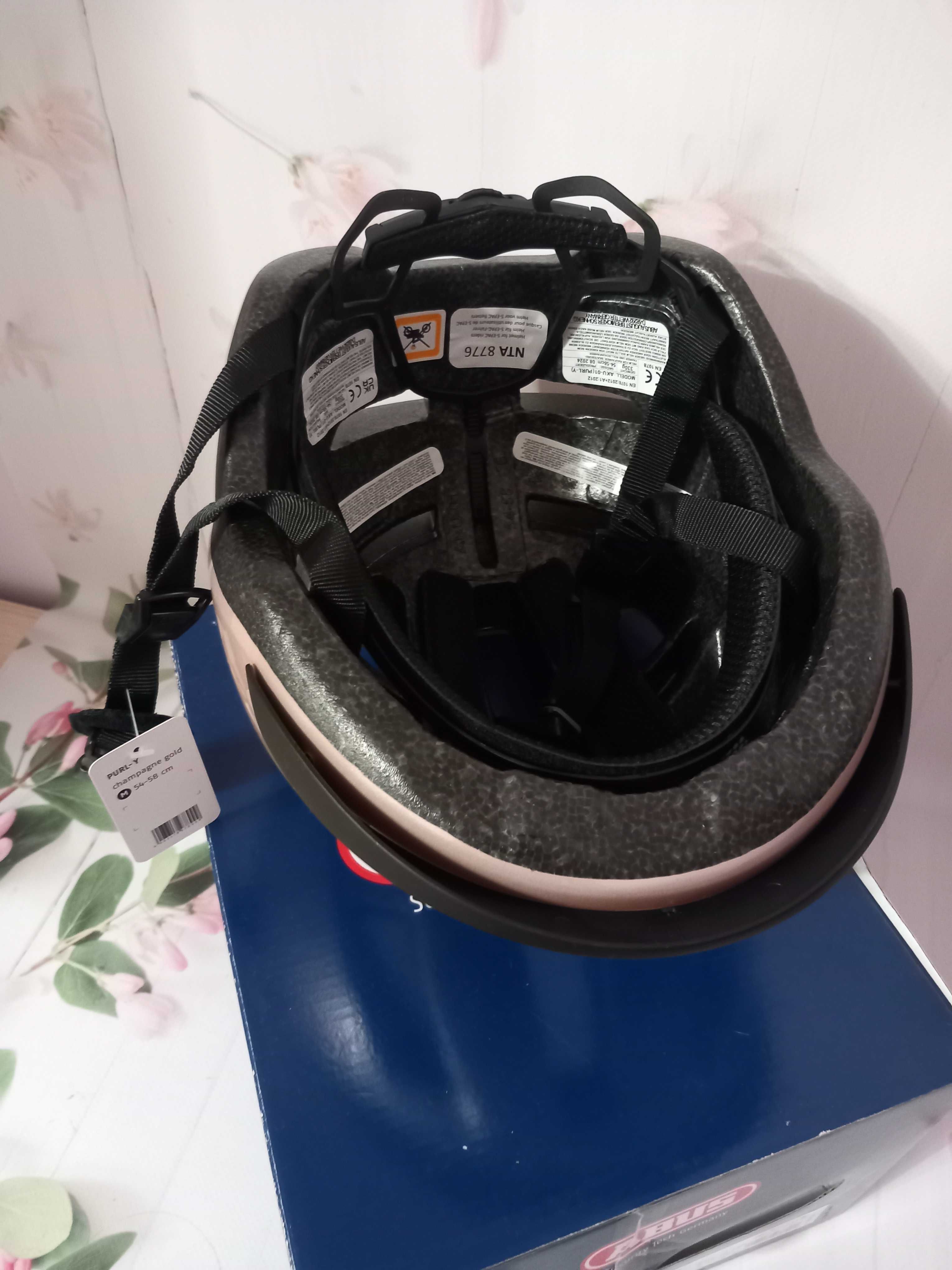Abus Purl-Y champagne gold M 54-58cm kask rowerowy