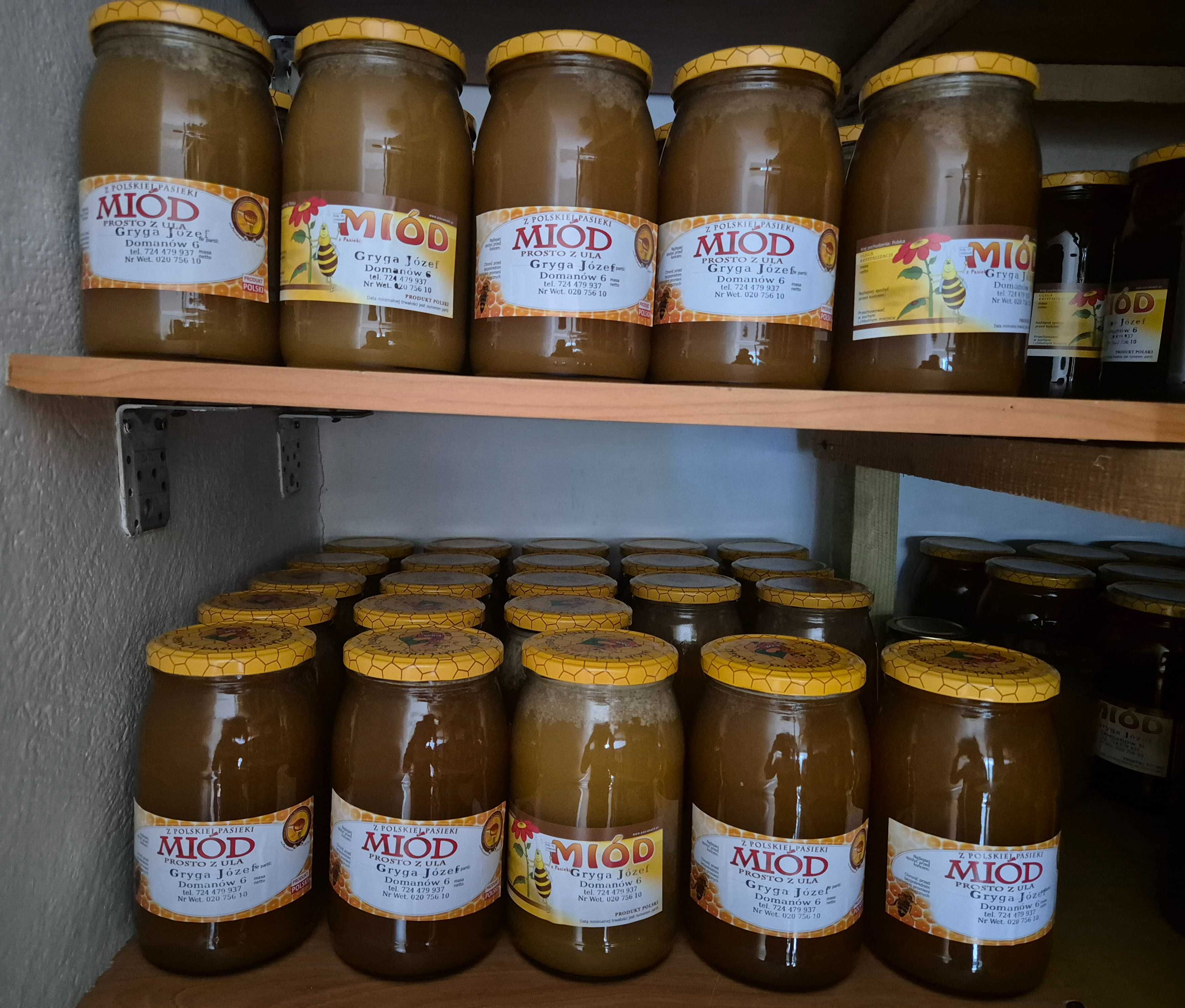 Miód z własnej pasieki