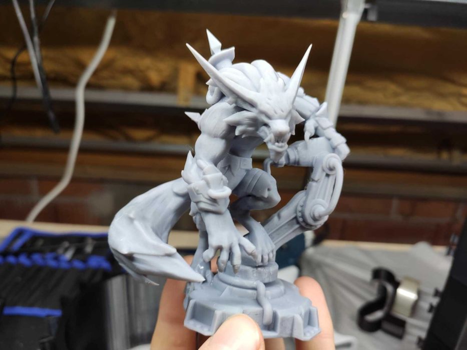 Żywiczny Druk 3D na zamówienie SLA FDM Figurki Miniaturki DnD Bits