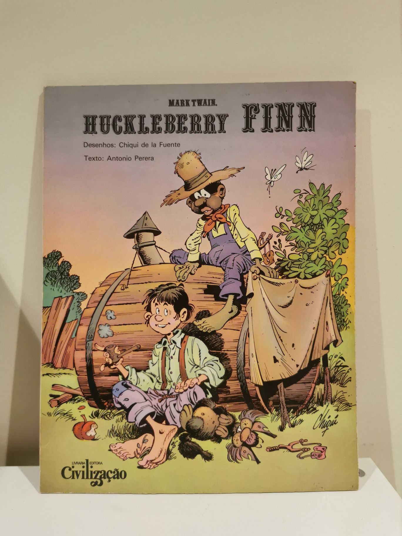Banda desenhada Huckleberry Finn