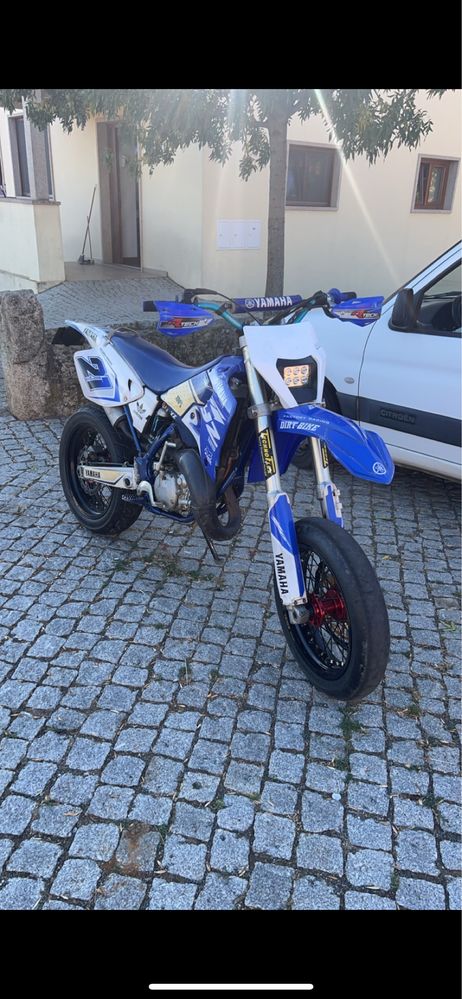 Matriculada Yamaha yz 125 +supermotard