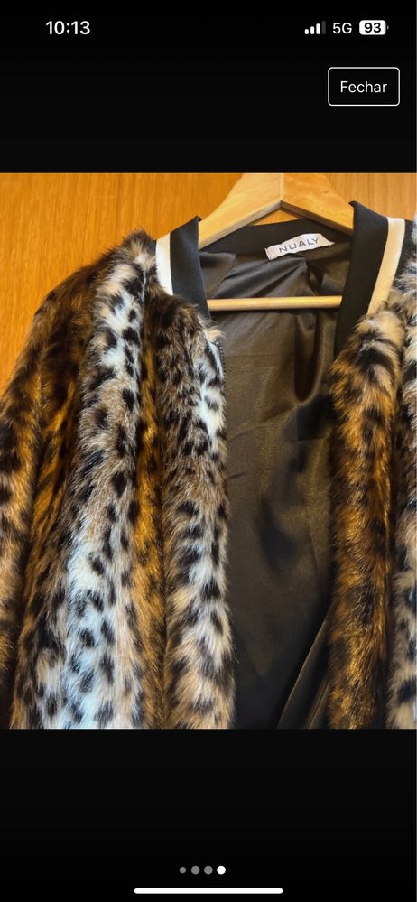 Blusao de pelo tigress
