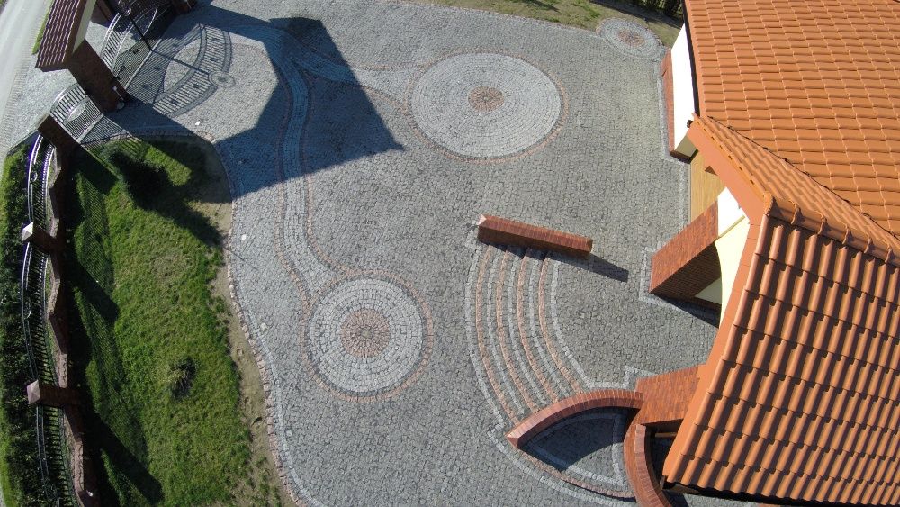 PROMKA !! Kostka brukowa Granitowa SZARA 10x10x5 cm, Na Podjazdy