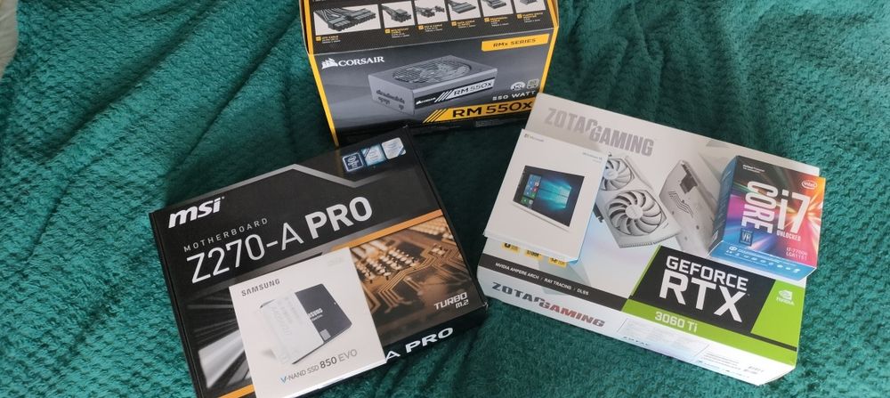 Komputer stacjonarny Intel i7 7700K GeForce GTX 3060Ti
