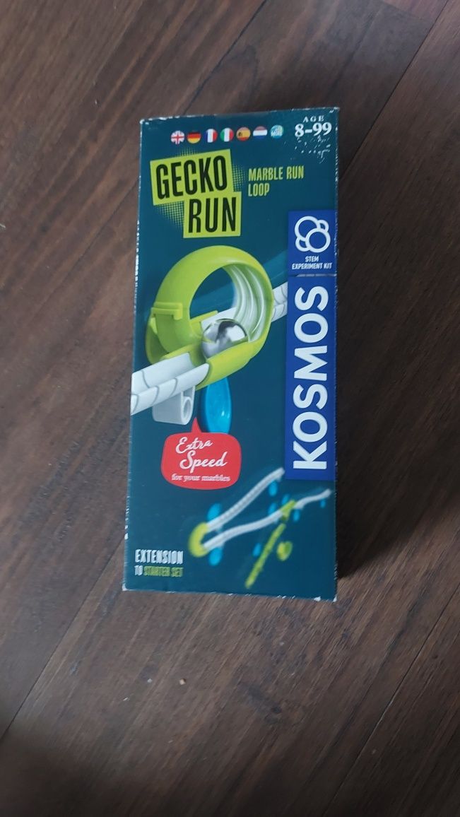 Kosmos GECKO RUN marble run dodatek, dodatki, podobne do Gravitrax
