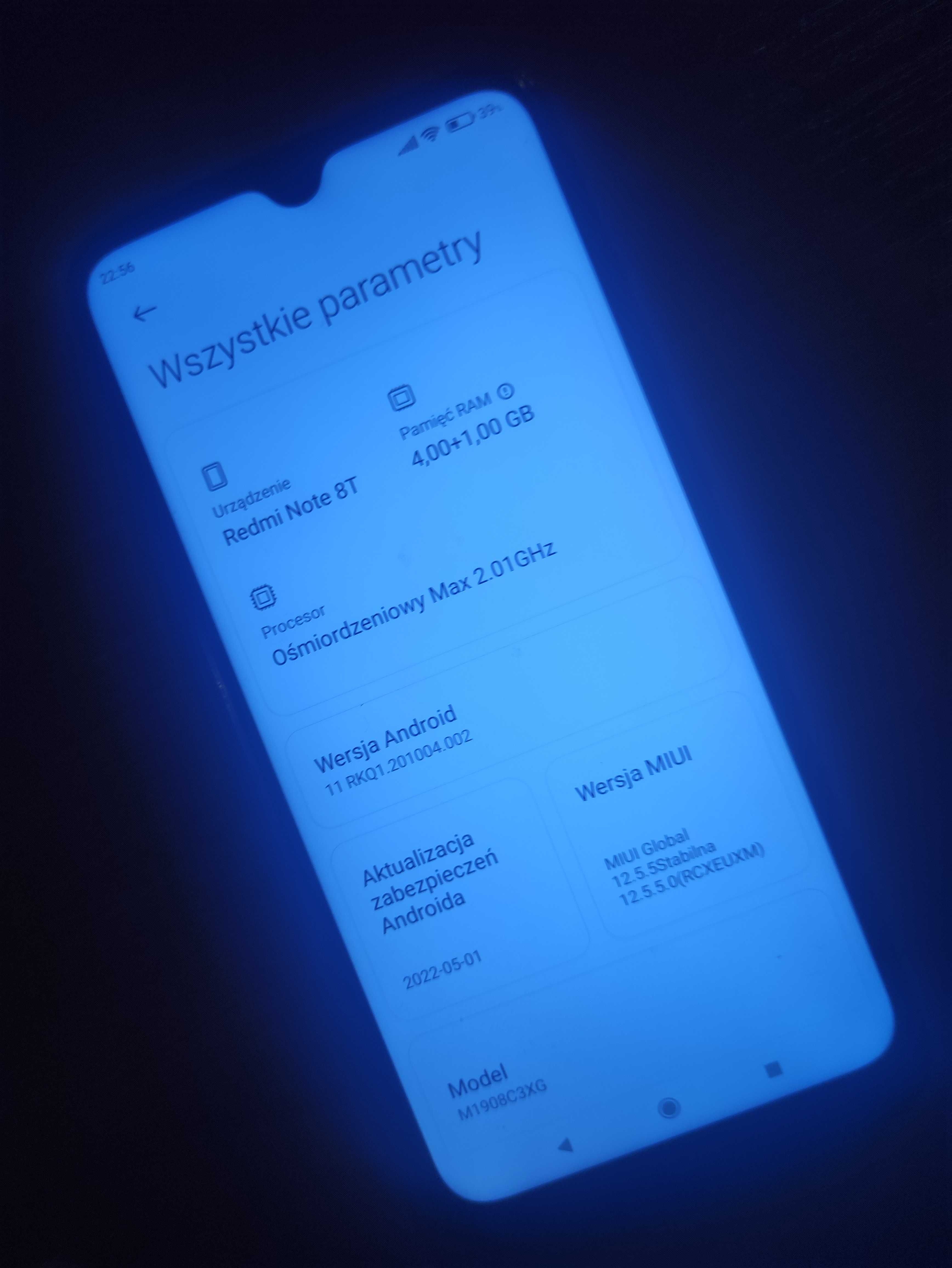 Redmi Note 8T "4/64" stan BDB - ZAMIENIĘ