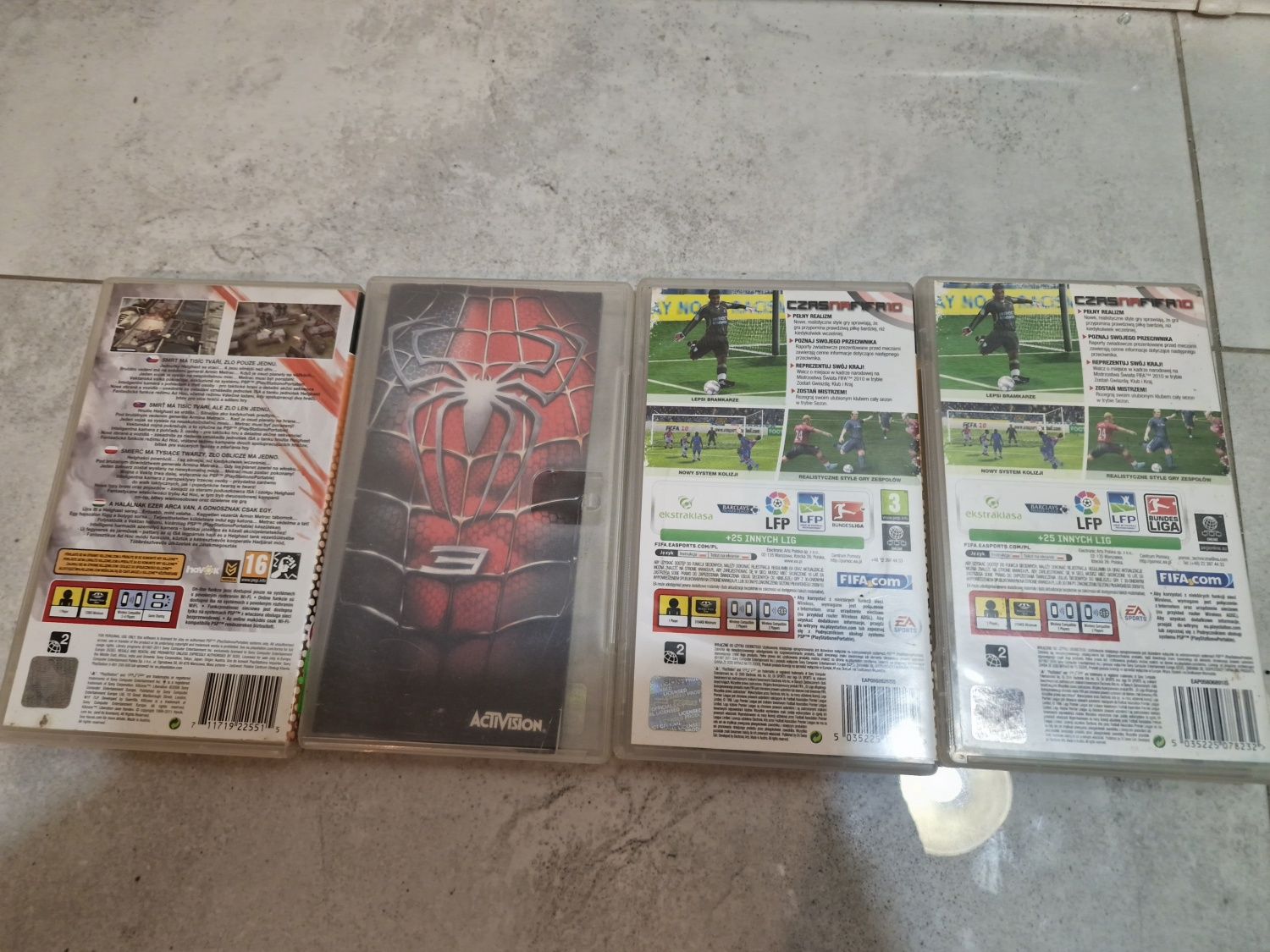 4 Gry na Konsole PSP