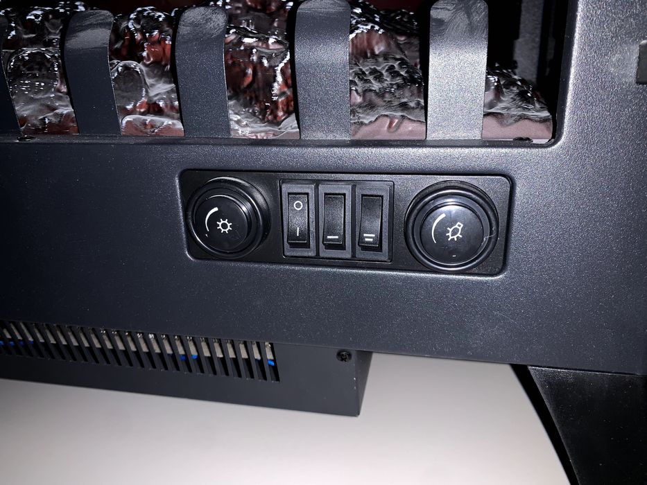 Aquecedor Salamandra Elétrica com efeito 3D