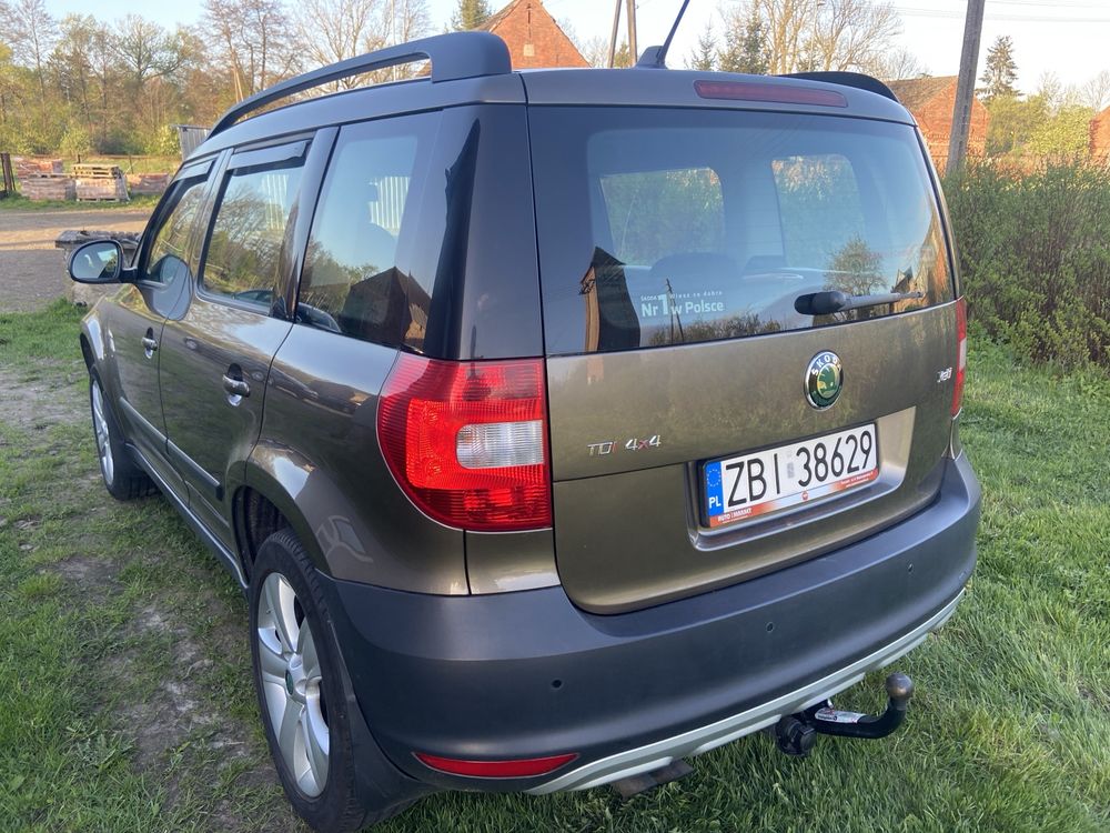 Skoda Yeti 2,0 TDI ,4x4 automat - DSG, Polski salon.