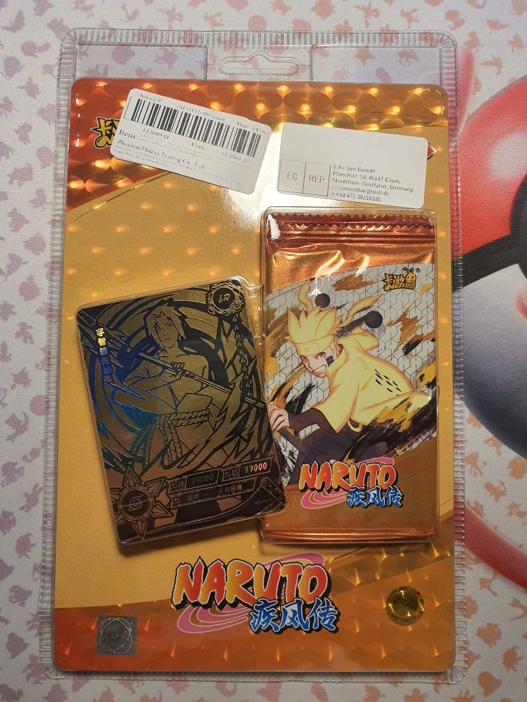 Blister Naruto Kayou Promo Sasuke