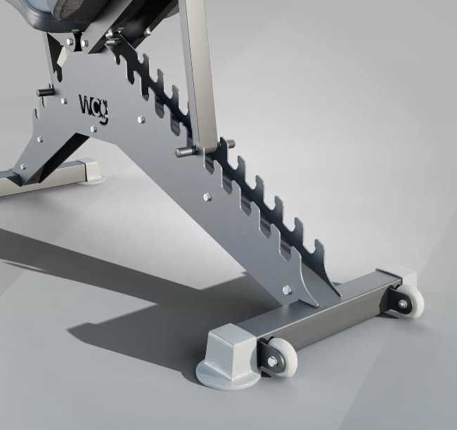 Лавка для жима B650 Скамья жимова регульована фітнес Лава жиму гантель