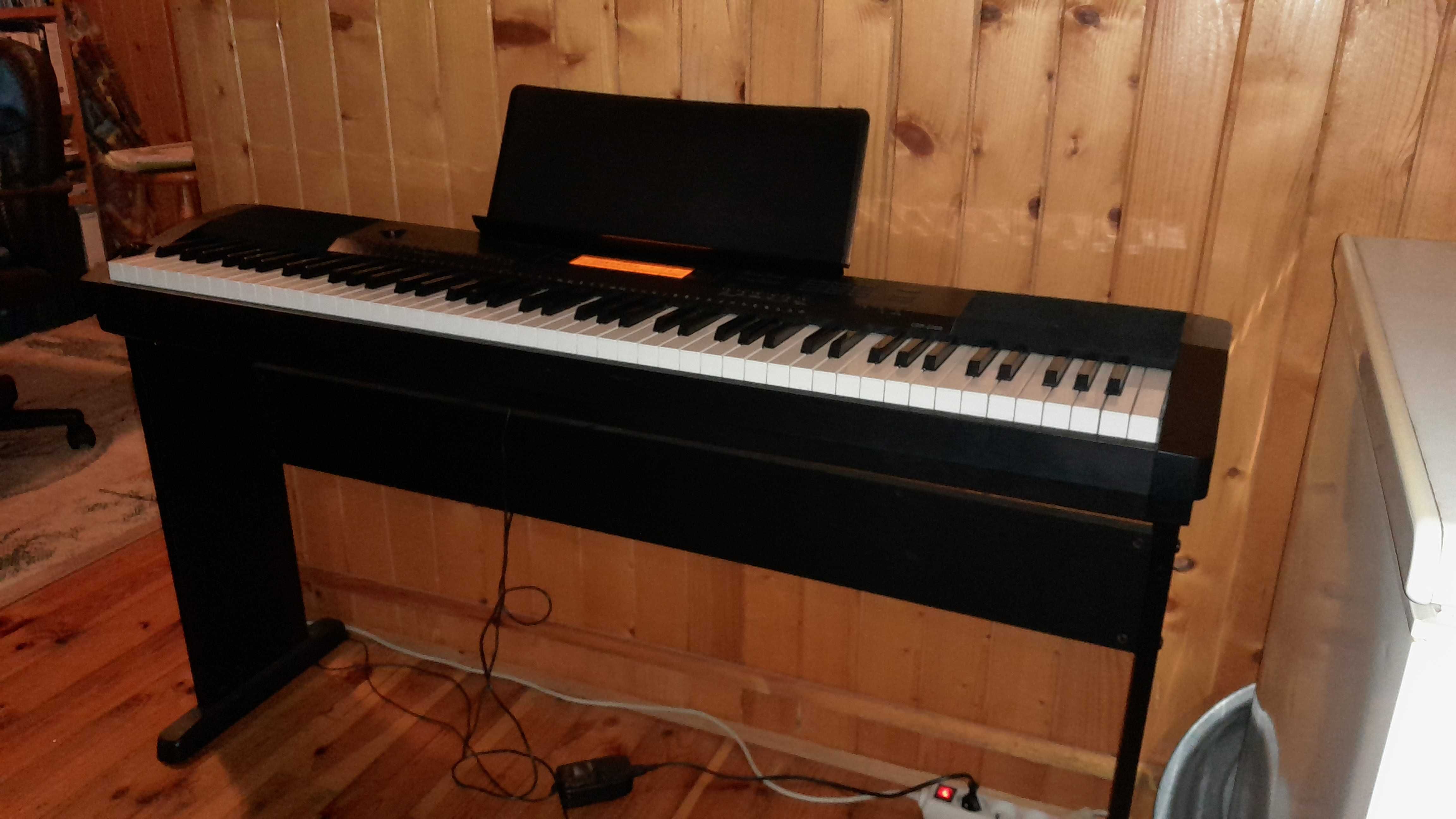 Pianino elektryczne, keyboard CPD-220R CASIO. Stan idealny