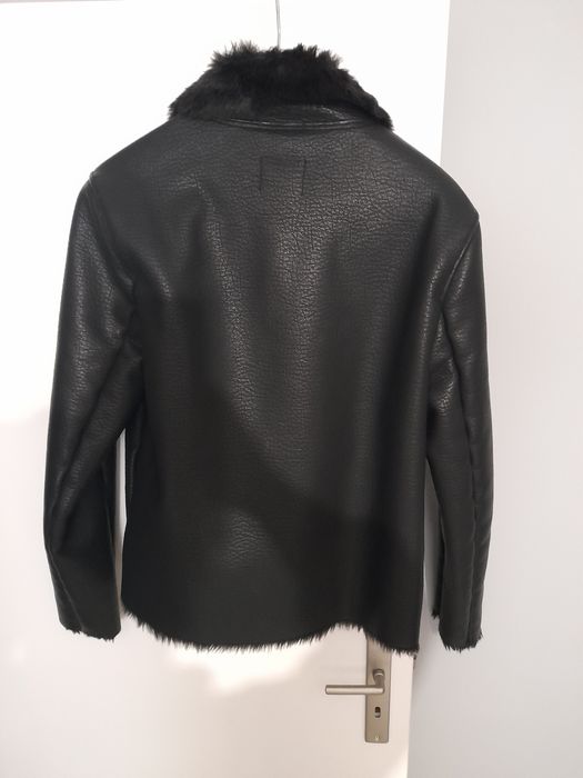 Casaco couro biker ASOS S