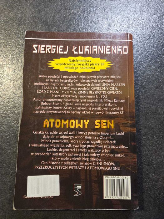 Atomowy sen _ Siergiej Łukianienko