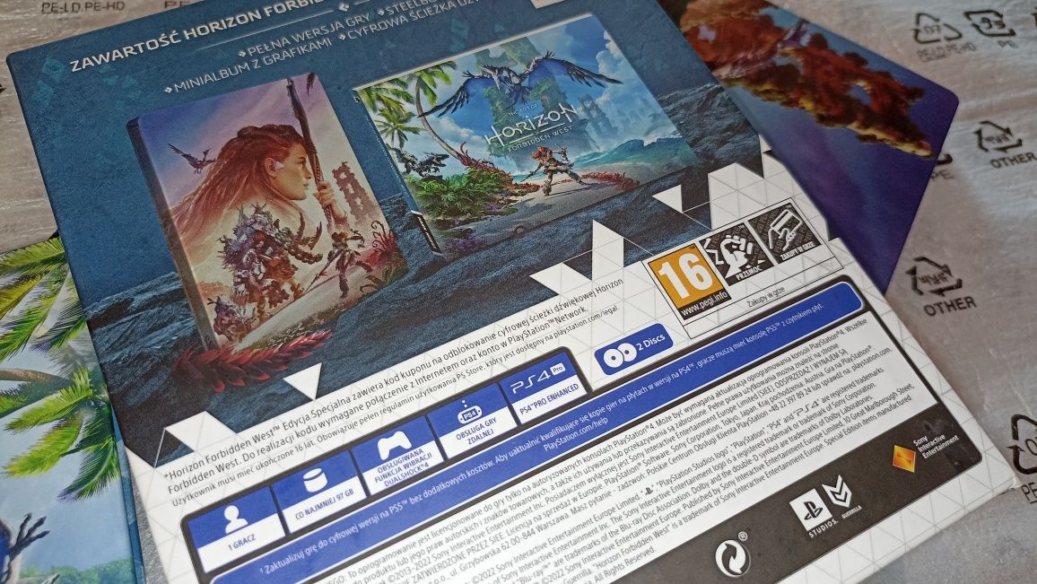 Horizon II Forbiden West Edycja Specjalna PS4 idealna PL