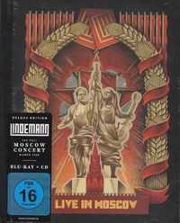 Lindemann - Live in Moscow CD + Bluray (folia) Rammstein wydanie pełne