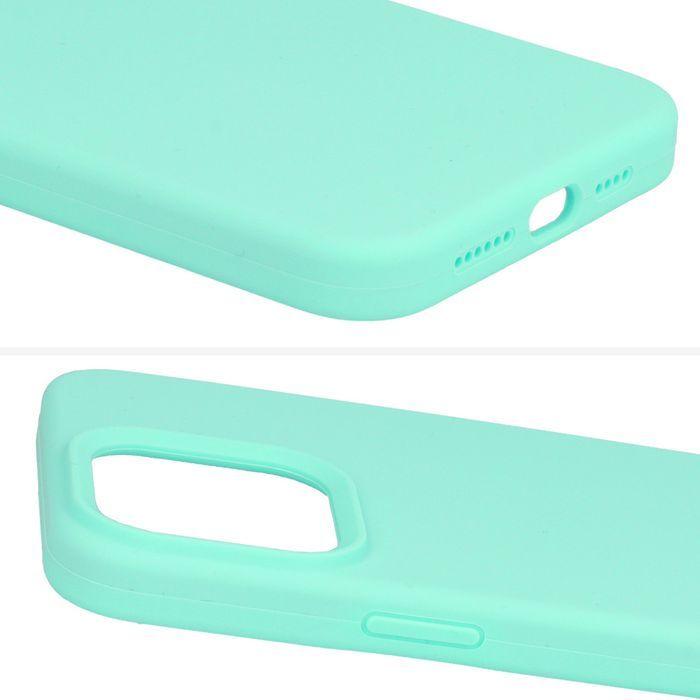 Silicone Lite Case Do Iphone 15 Miętowy