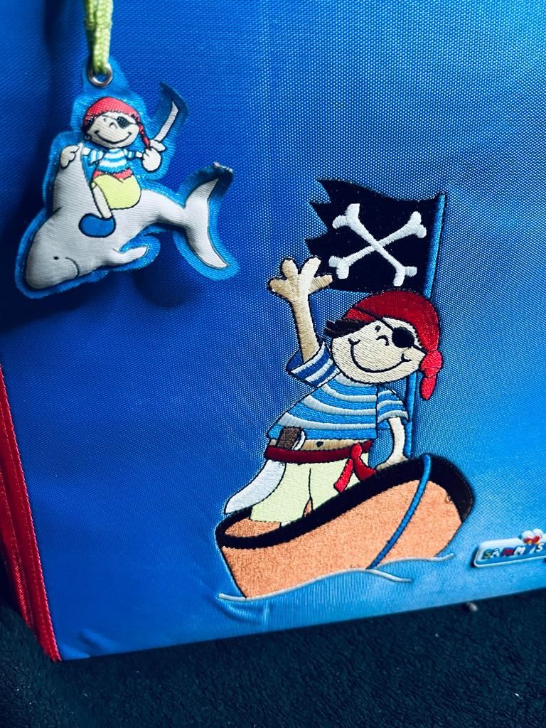 Pojemnik na zabawki Sigikid pirat Sammy Samoa