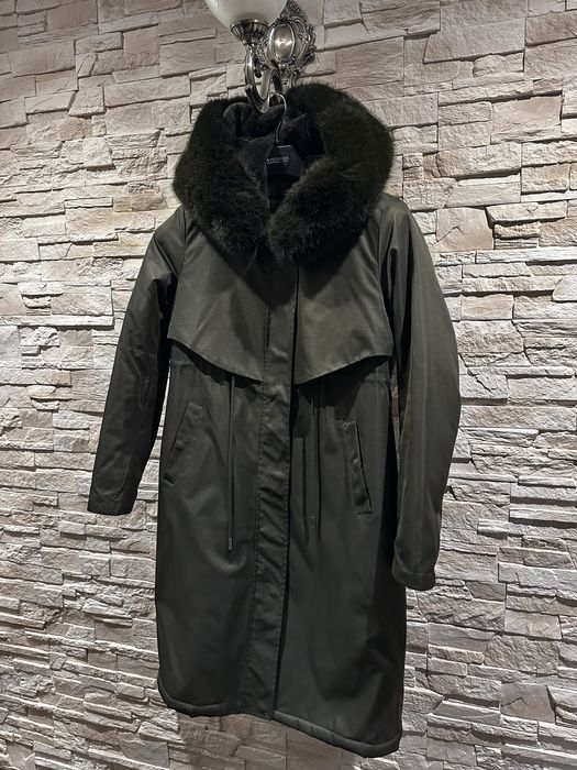 Kurtka parka khaki