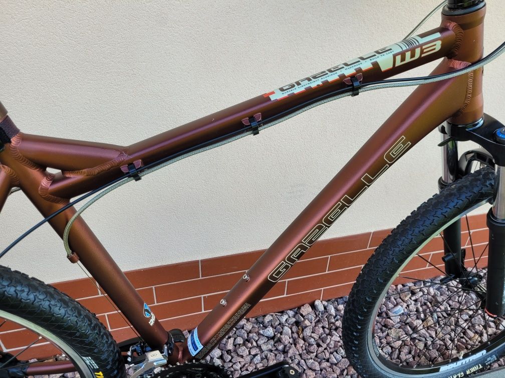 Rower górski 26" GAZELLE W3 * Shimano Deore LX 3x9 * handmade *  53 cm